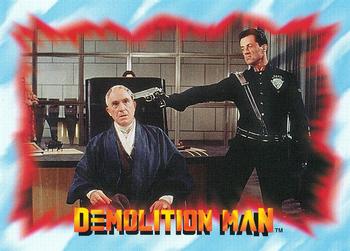 1993 SkyBox Demolition Man #47 Cocteau Confronted Front