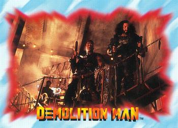 1993 SkyBox Demolition Man #57 Wasteland Firestorm Front