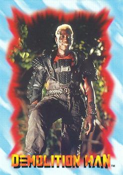 1993 SkyBox Demolition Man #58 Up And Out Front
