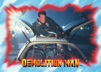 1993 SkyBox Demolition Man #60 Fighting Dirty Front