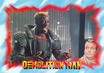 1993 SkyBox Demolition Man #65 Defrosting An Army Front