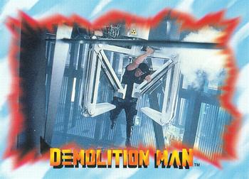 1993 SkyBox Demolition Man #66 Trapped in the Claw Front