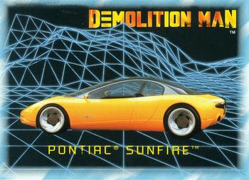 1993 SkyBox Demolition Man #88 Pontiac Sunfire Front
