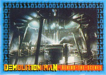 1993 SkyBox Demolition Man #90 The Cryo-Prison Front