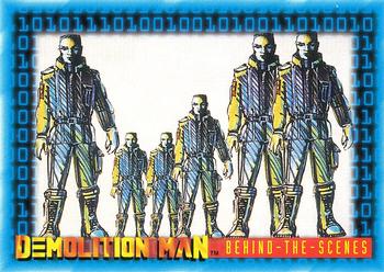 1993 SkyBox Demolition Man #97 The Prison Guards Front