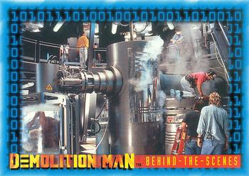 1993 SkyBox Demolition Man #98 Teamwork Front