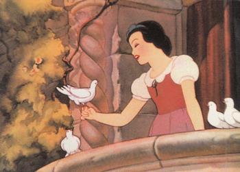 1993 SkyBox Snow White and the Seven Dwarfs #6 Love bird Front