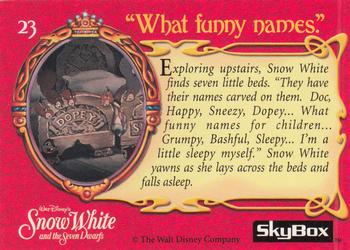 1993 SkyBox Snow White and the Seven Dwarfs #23 