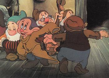 1993 SkyBox Snow White and the Seven Dwarfs #41 A silly song Front