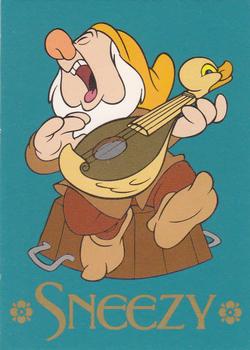 1993 SkyBox Snow White and the Seven Dwarfs #86 Sneezy Front