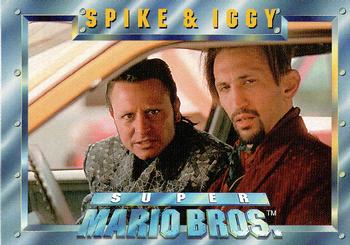 1993 SkyBox Super Mario Bros. #12 Spike & Iggy Front