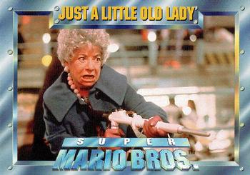 1993 SkyBox Super Mario Bros. #33 Just A Little Old Lady Front