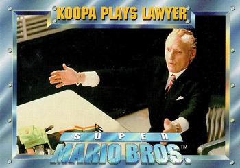 1993 SkyBox Super Mario Bros. #41 Koopa Plays Lawyer Front