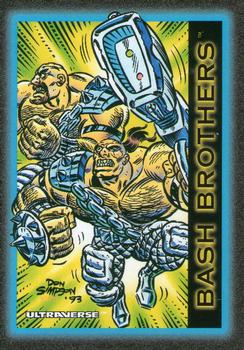 1993 SkyBox Ultraverse #4 Bash Brothers Front