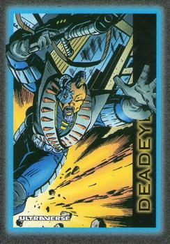 1993 SkyBox Ultraverse #9 Deadeye Front