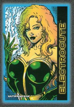 1993 SkyBox Ultraverse #12 Electrocute Front