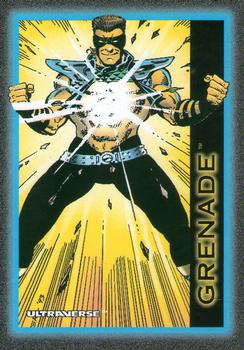 1993 SkyBox Ultraverse #15 Grenade Front