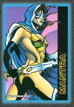 1993 SkyBox Ultraverse #19 Mantra Front