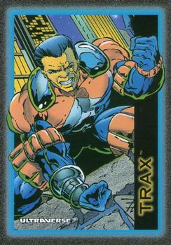 1993 SkyBox Ultraverse #40 Trax Front