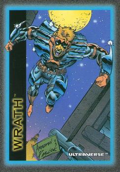 1993 SkyBox Ultraverse #43 Wrath Front