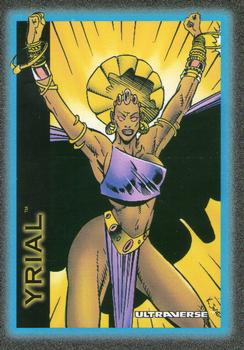 1993 SkyBox Ultraverse #44 Yrial Front