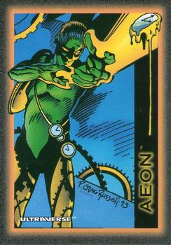 1993 SkyBox Ultraverse #46 Aeon Front