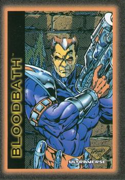 1993 SkyBox Ultraverse #48 Bloodbath Front