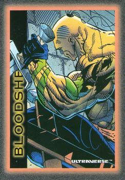 1993 SkyBox Ultraverse #49 Bloodshed Front