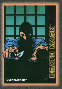 1993 SkyBox Ultraverse #55 Death Mask Front