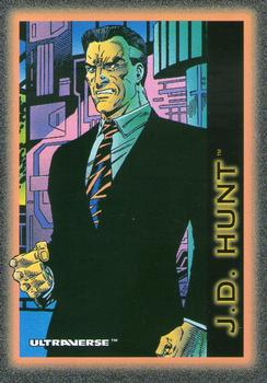 1993 SkyBox Ultraverse #63 J.D. Hunt Front