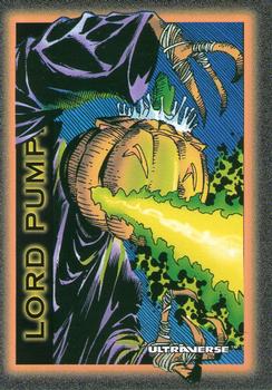 1993 SkyBox Ultraverse #64 Lord Pumpkin Front