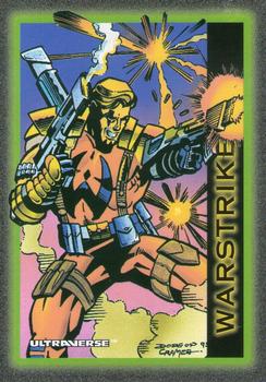1993 SkyBox Ultraverse #74 Warstrike Front