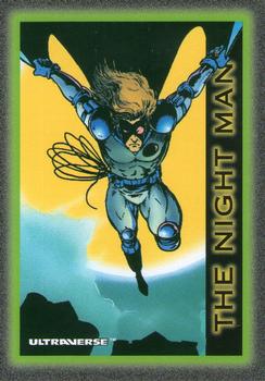 1993 SkyBox Ultraverse #77 The Night Man Front