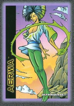 1993 SkyBox Ultraverse #95 Aerwa Front