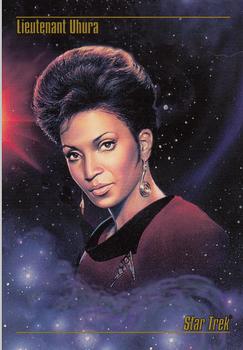 1993 SkyBox Star Trek Master Series #04 Lieutenant Uhura Front