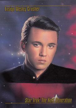 1993 SkyBox Star Trek Master Series #16 Ensign Wesley Crusher Front