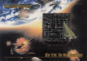 1993 SkyBox Star Trek Master Series #19 An Armada Destroyed Front