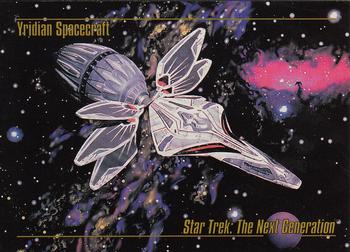 1993 SkyBox Star Trek Master Series #37 Yridian Spacecraft Front