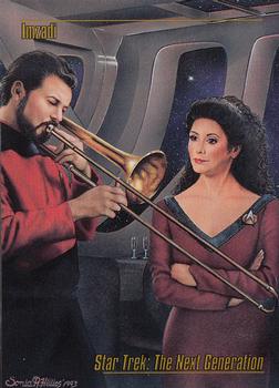 1993 SkyBox Star Trek Master Series #50 Imzadi Front