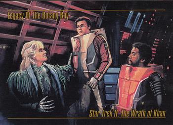 1993 SkyBox Star Trek Master Series #56 Legacy of the Botany Bay Front