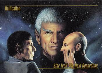 1993 SkyBox Star Trek Master Series #65 Unification Front