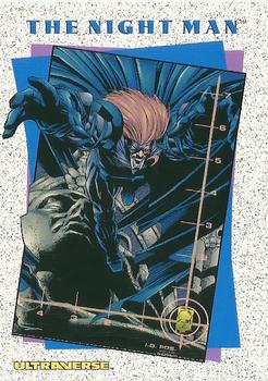 1994 SkyBox Ultraverse II #63 The Night Man Front