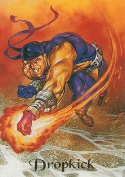 1994 SkyBox Ultraverse Master #18 Dropkick Front