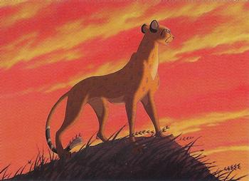 1994 SkyBox The Lion King Series 1 & 2 #02 Animals and birds stir Front