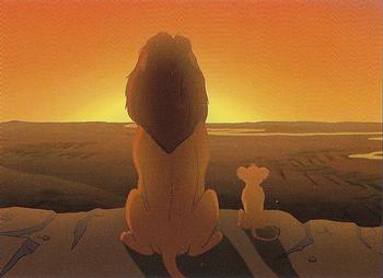 1994 SkyBox The Lion King Series 1 & 2 #07 Everything the light touches is our kingdom Front