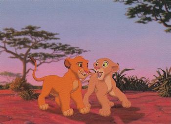 1994 SkyBox The Lion King Series 1 & 2 #14 Toward the elephant graveyard Front