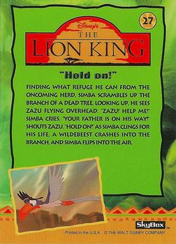 1994 SkyBox The Lion King Series 1 & 2 #27 
