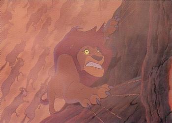 1994 SkyBox The Lion King Series 1 & 2 #30 Mufasa fears for his life Front