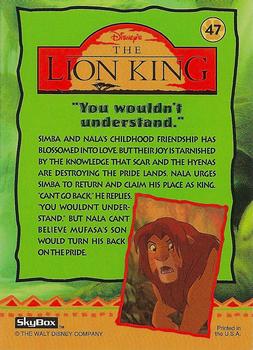 1994 SkyBox The Lion King Series 1 & 2 #47 