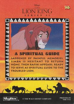 1994 SkyBox The Lion King Series 1 & 2 #146 A Spiritual Guide Back